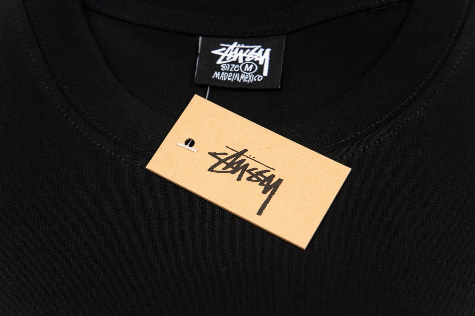🔥 108# P55 （In Stock ） Stussy Stussy T Same Style ：Black White Size：S M L XL ： 260 ：
